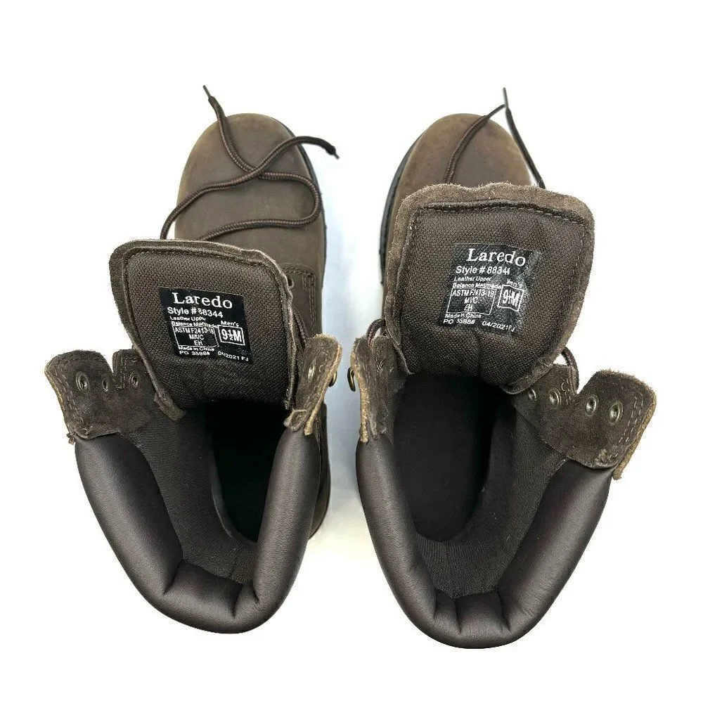 Laredo Chain-Steel Toe Safety Work Boots